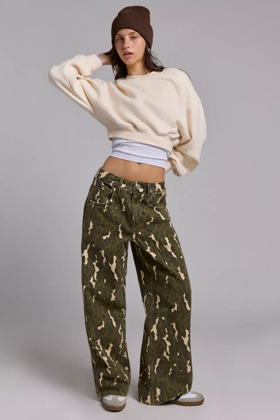 BDG Jaya Printed Baggy Boyfriend Jean | Urban Outfitters (US and RoW)