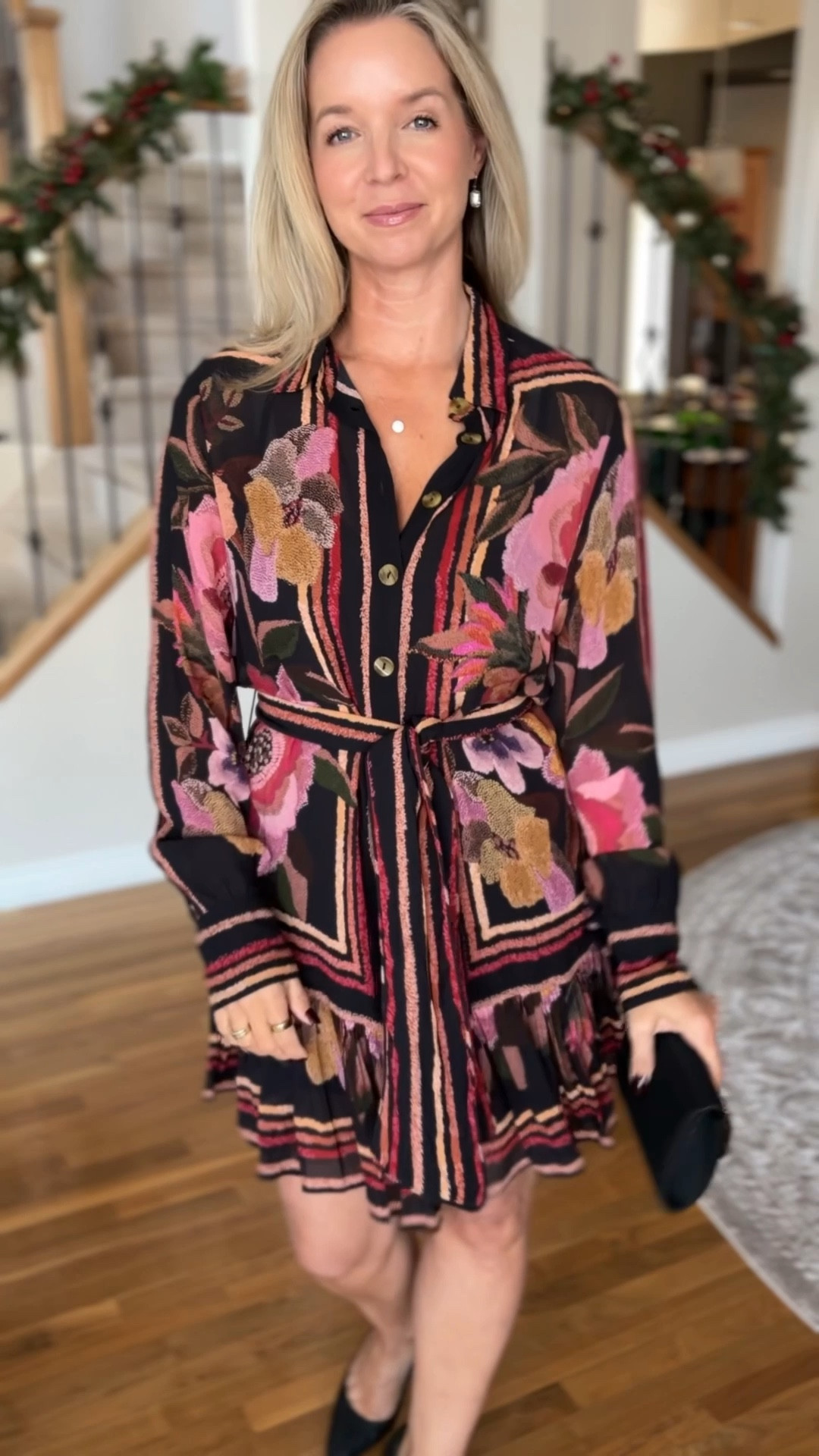 This darling dress from Farm Rio is a stunner!!


This is a shirt dress with ruffled hem and waist tie. It is fully lined. 

#LTKWedding #LTKSaleAlert #LTKCyberWeek