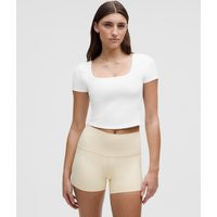 Wunder Under SmoothCover Square-Neck T-Shirt | Lululemon (US)