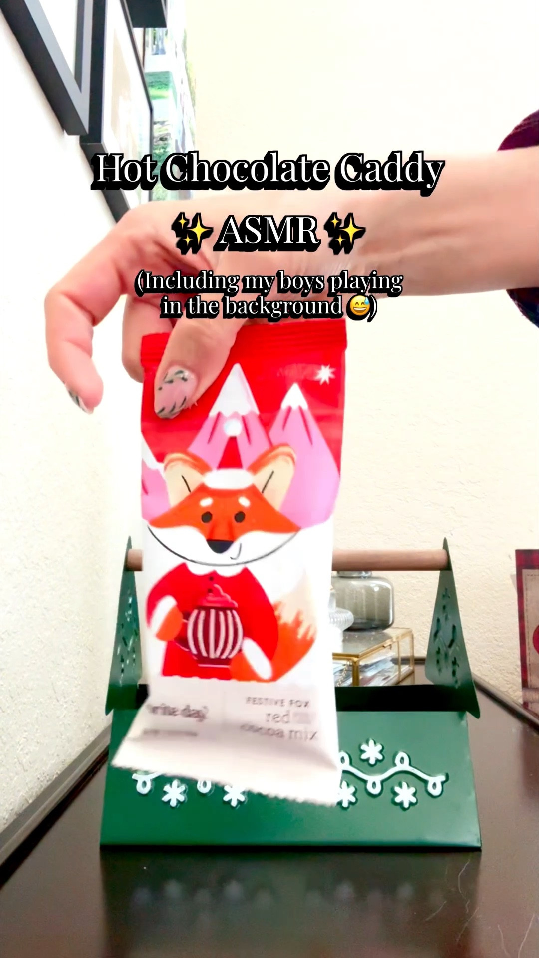 Fill my hot chocolate caddy with me ☕️ ASMR edition ✨ 

Hot chocolate bar l hot chocolate drink l hot chocolate bar idea 

#LTKfoodie #LTKKids #LTKHoliday