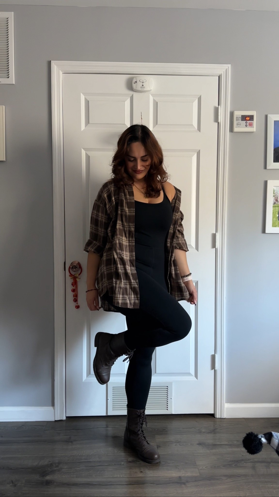 Thanksgiving outfits, Thanksgiving outfit ideas, Thanksgiving outfit Inspo, jumpsuit style, jumpsuit outfits, outfit ideas, outfit Inspo, simple fits, minimal style, everyday outfit, effortless style, comfy style, comfy outfits, cozy style, cozy outfits, casual style, casual outfits, comfy casual, midsize fashion, midsize style, garage clothing outfits, flannel style, flannel outfits, brown boots, combat boots outfit. 

#LTKU #LTKootd #LTKgrwm