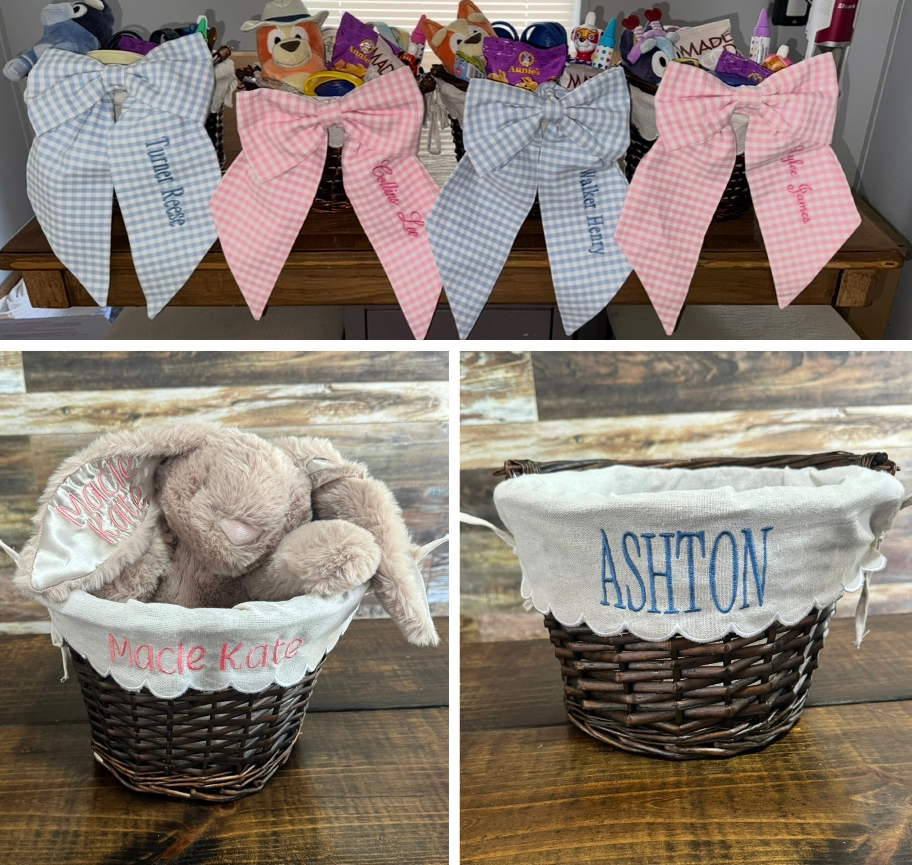 Toddler Easter baskets. Baby. Kids. Monogrammed baskets. Easter 2026. Spring. Walmart find. DIY 


#LTKSeasonal #LTKBaby #LTKKids