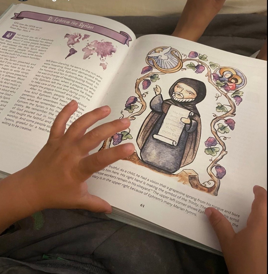 A captivating and storytelling read.

This introduces you and your littles to new heavenly friends, regular people just like us.

#LTKKids