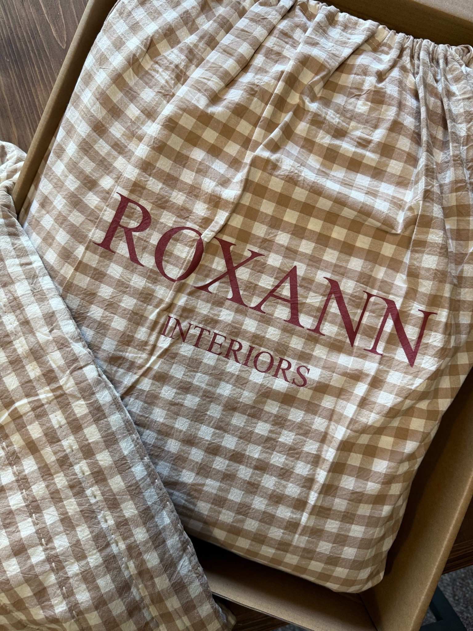 100% organic cotton gingham quilt that gets softer with every wash.

#LTKHome #LTKSeasonal