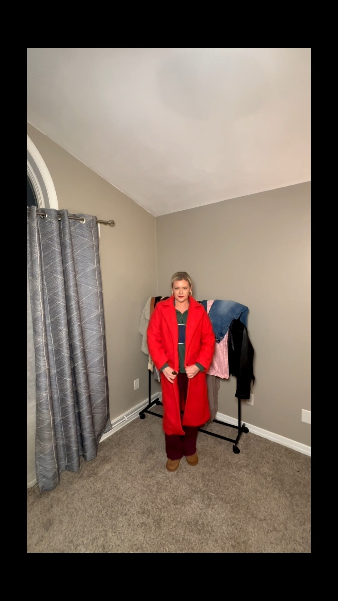 Worked from the local coffee shop today and in this cute and super comfy outfit. ☕️

Shirt: Tj Maxx
Pants: Walmart 
Jacket: Kohls
Bag: Target 


#LTKOver40 #LTKdayinmylife #LTKFindsUnder100