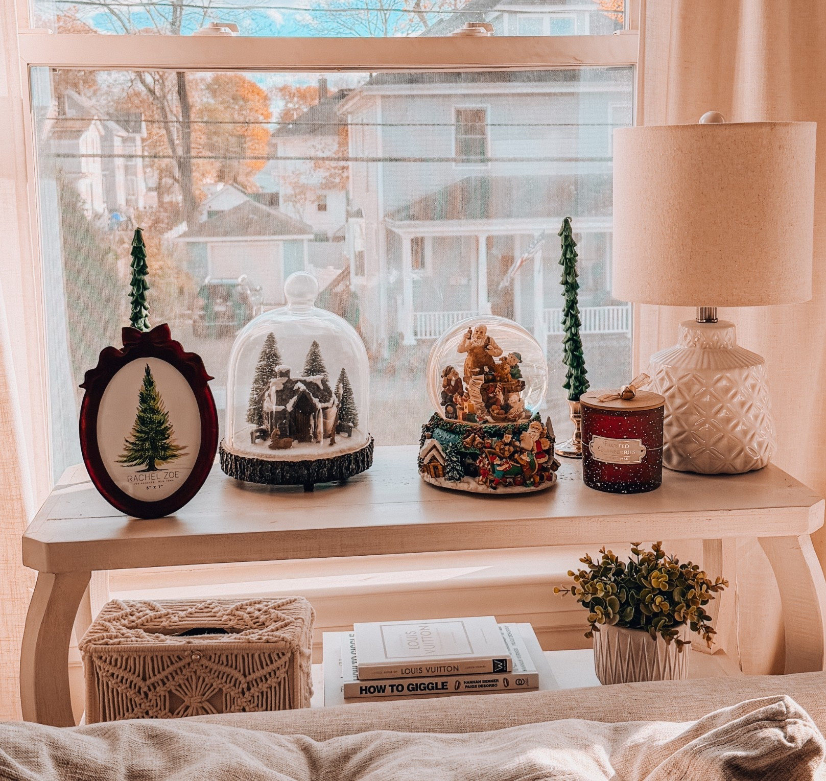  Vintage Kirkland Snow Globe Setup 🎄⛄️ 

#LTKHoliday #LTKHome #LTKSeasonal