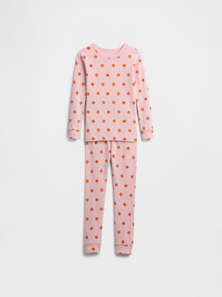 babyGap 100% Organic Cotton Pumpkin PJ Set | Gap Factory