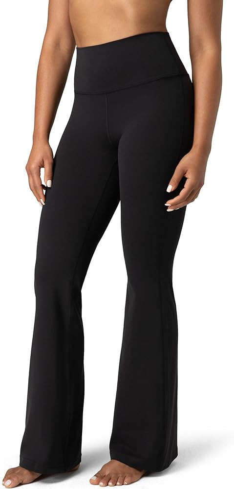 Colorfulkoala Women's Dreamlux Workout Flare Leggings High Waisted Wide Leg Bootcut Yoga Pants 29... | Amazon (US)