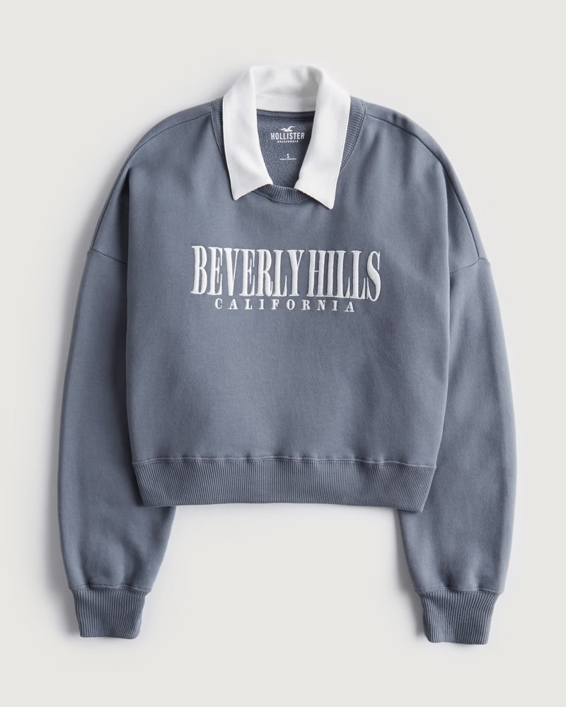 Women's Crop Polo Twofer | Women's New Arrivals | HollisterCo.com | Hollister (US)