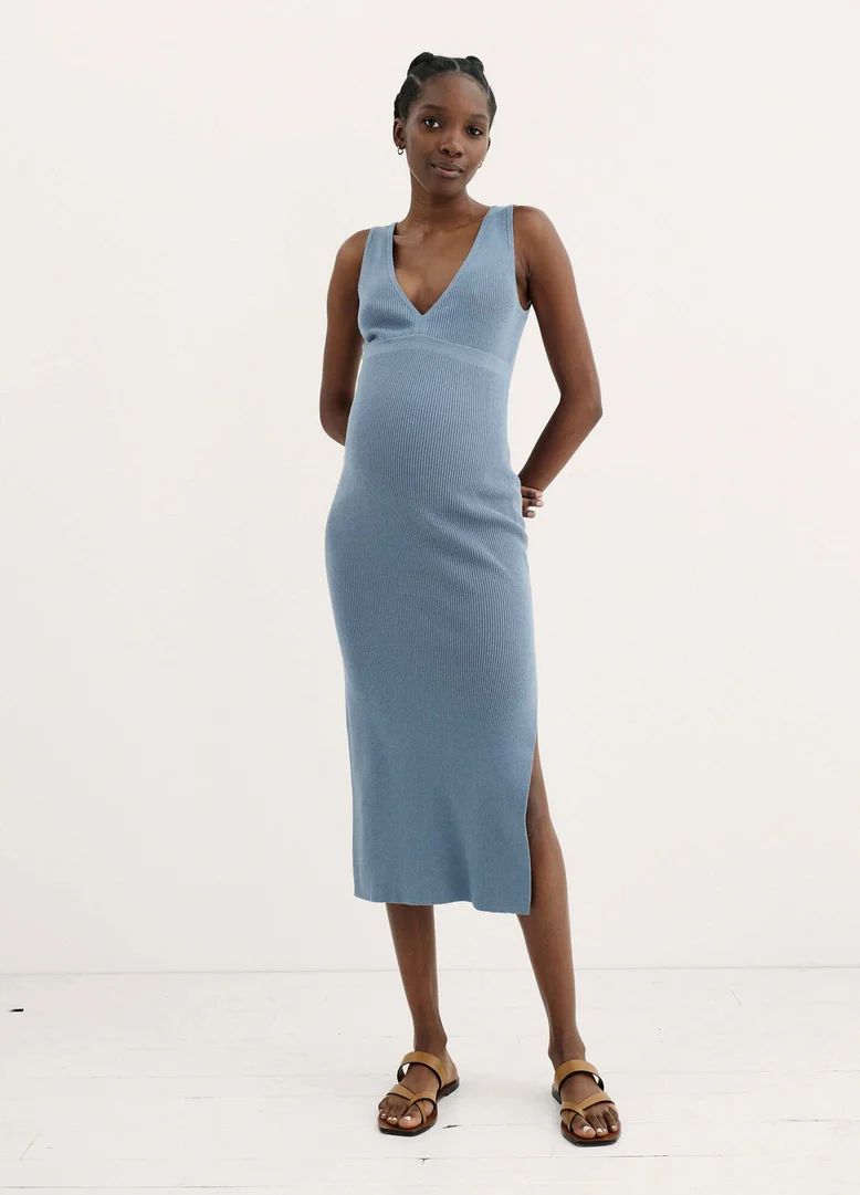 The Elma Rib Knit Dress | Hatch Collection