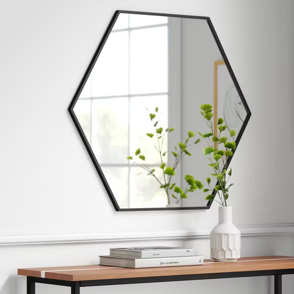 30" x 26" Metal Hexagon Mirror MDF Back - Project 62™ | Target