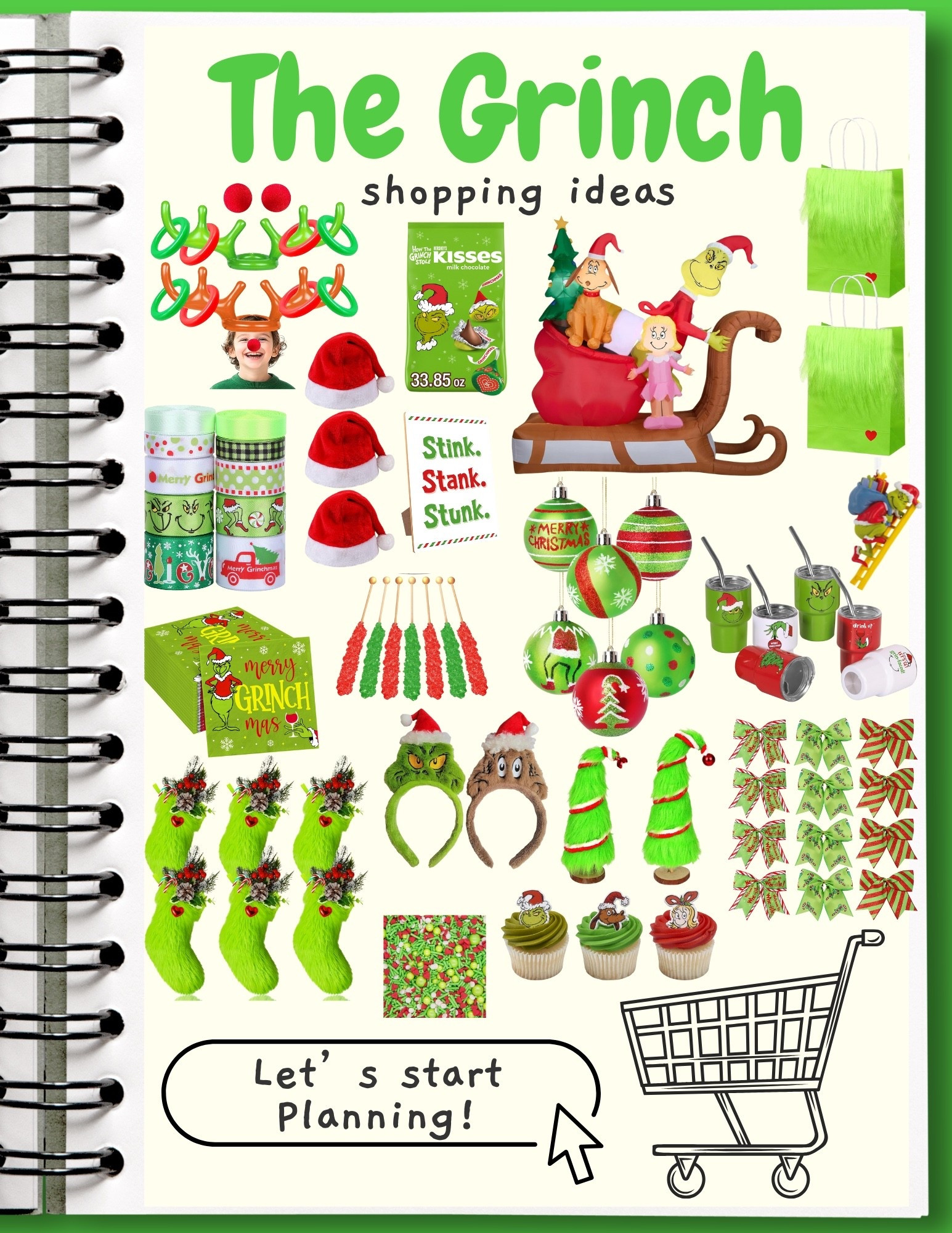 The Grinch Party Supplies 💚❤️💚

#LTKSeasonal #LTKHoliday