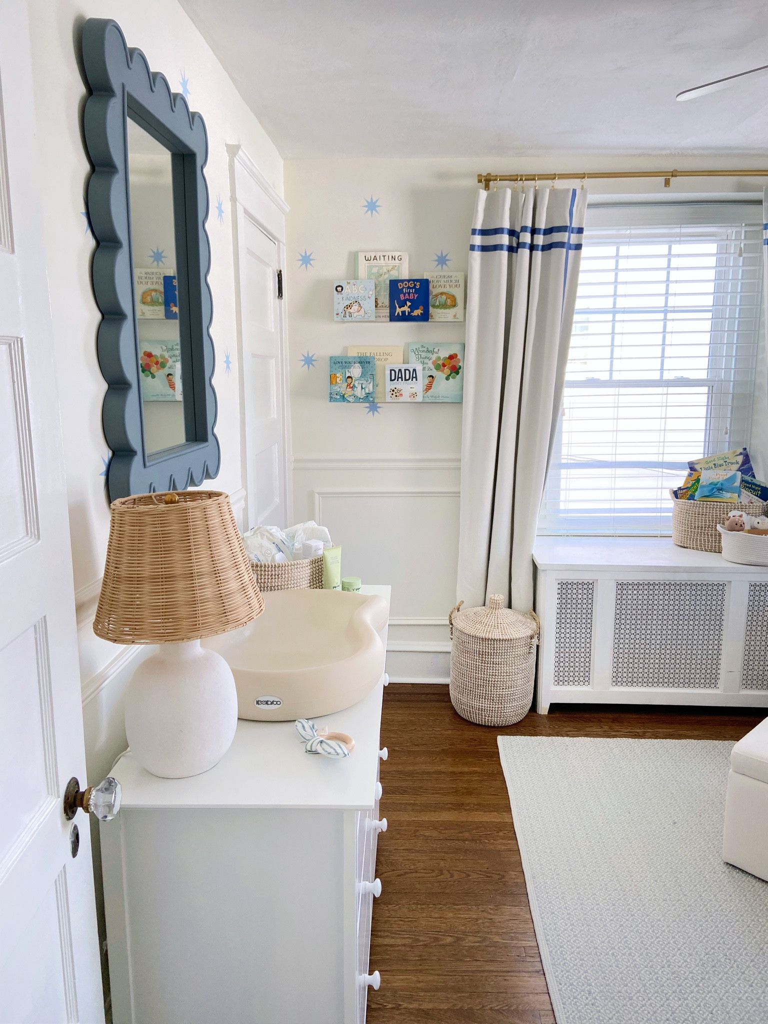 Boy nursery 
Blue and white nursery 
Little kids room
Boys room
Coastal bedroom

#LTKkids #LTKbaby #LTKhome