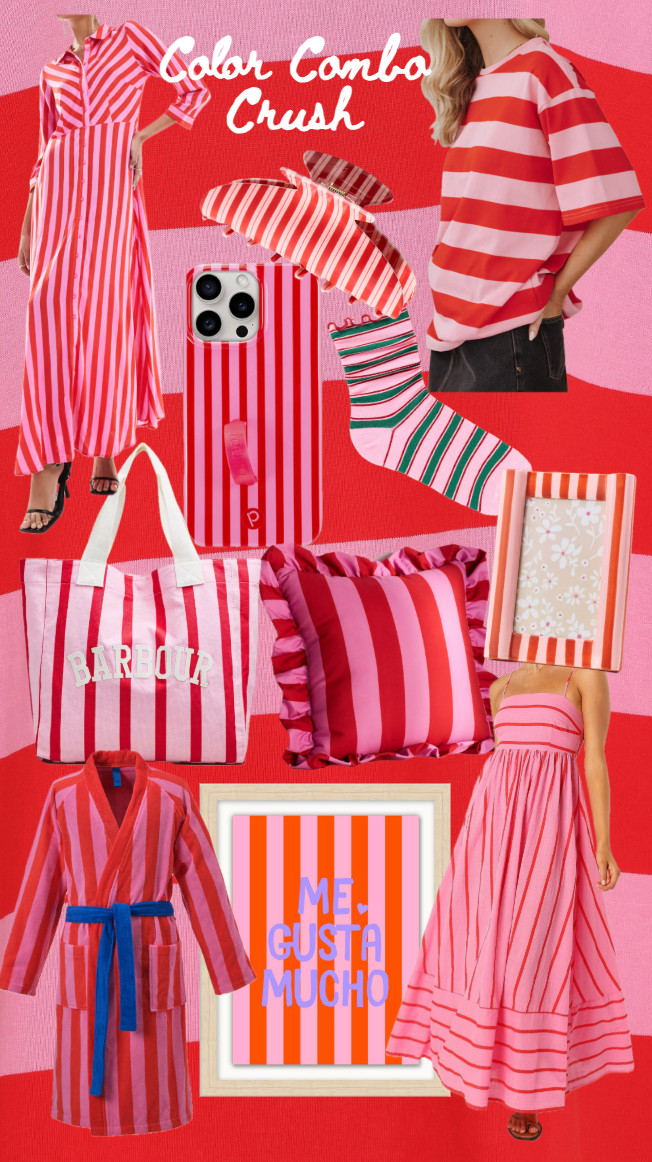 Loving this color combo for spring and summer! So bright and fun!
.....................
red and pink stripes pink and red stripes loopy case trending dress trending style terry cloth robe ikea finds trending colors spring trends summer trends amazon fashion aamzon dresses amazon top boden top boden shirt wall decor home decor wall art picture frame striped socks striped tote bag beach tote beach bag crew socks ruffle socks free people new arrivals free people finds anthropologie finds anthropologie decor anthropolgie dress anthro dupe amazon dupe midi dress linen pants wide leg pants beach vacation beach look  

 

#LTKFestival #LTKHome #LTKTravel