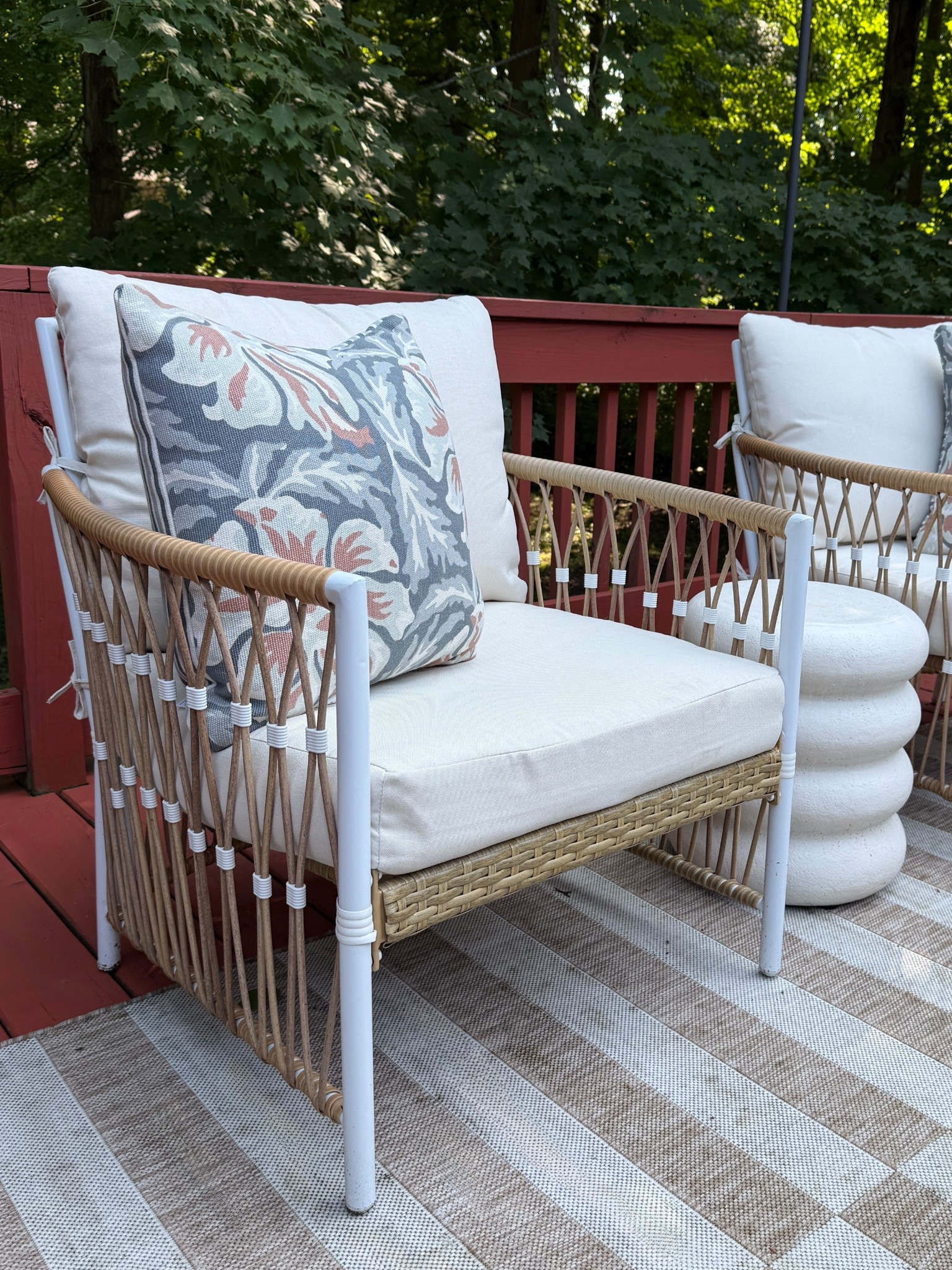 Designer inspired patio chairs— under $300 for the set. 🤩 

I’ve already had these well over a year and they have held up beautifully. Also comes in black for a more “moody” vibe. 

Walmart patio chairs | Better Homes and Garden | Deck furniture | Lounge furniture

#LTKStyleTip #LTKSaleAlert #LTKHome