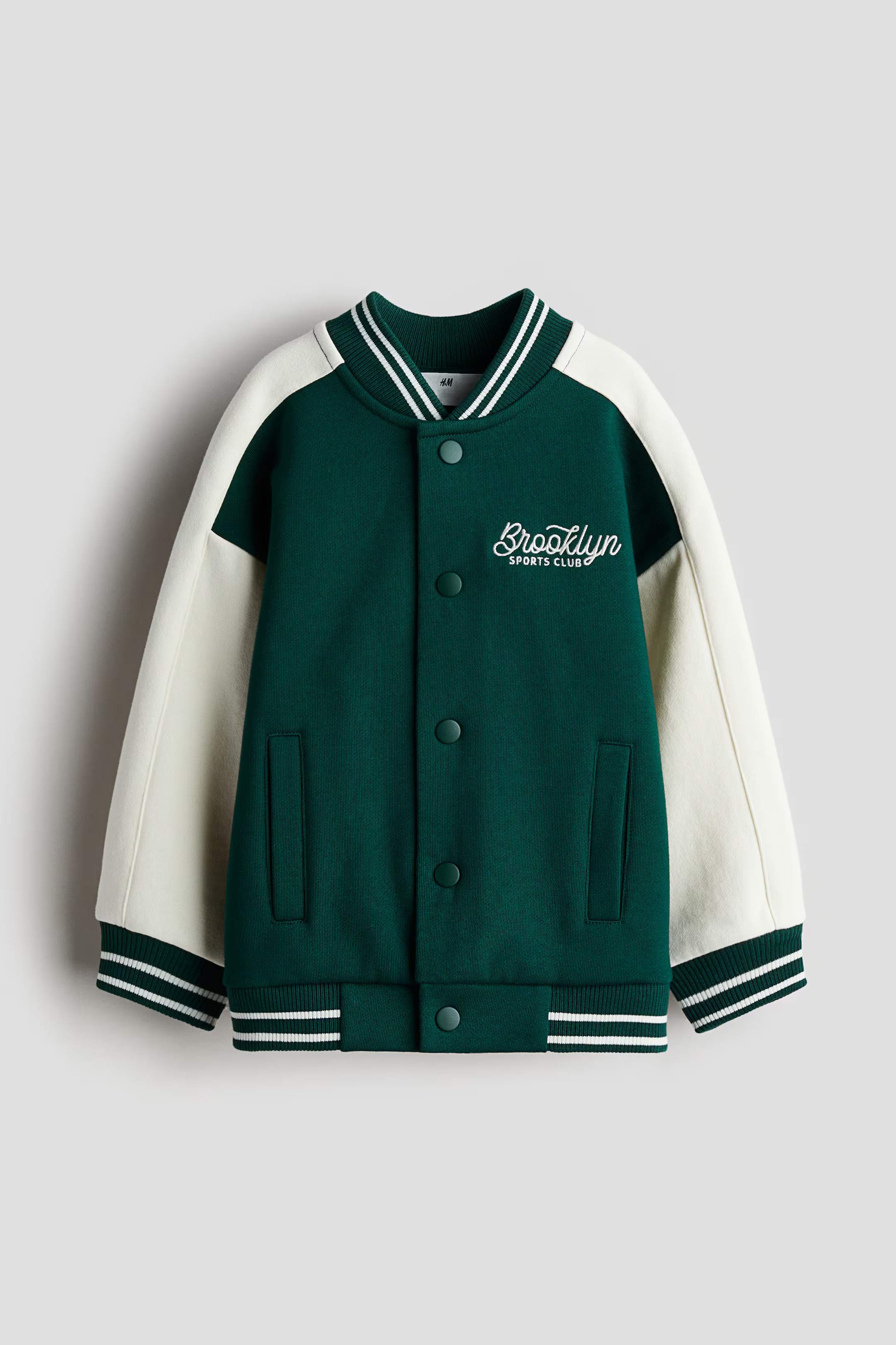 Sweatshirt Baseball Jacket | H&M (US + CA)
