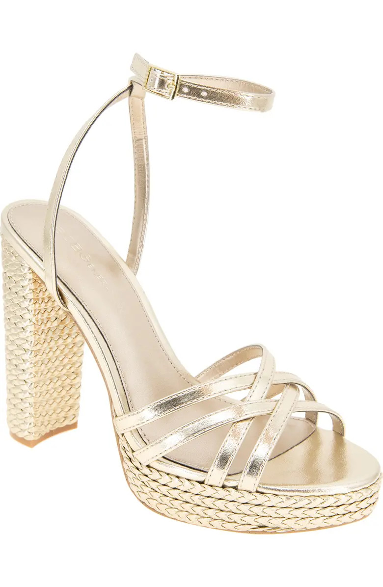 BCBGeneration Orisa Ankle Strap Platform Sandal (Women) | Nordstrom | Nordstrom