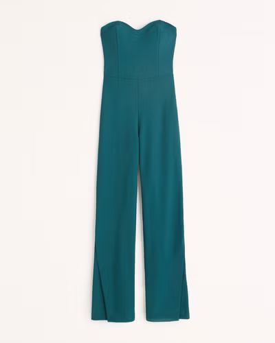 Women's Strapless Corset Jumpsuit | Women's Dresses & Jumpsuits | Abercrombie.com | Abercrombie & Fitch (US)