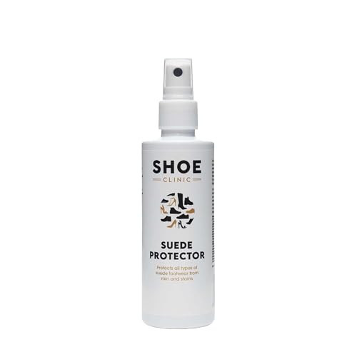 Shoe Clinic Suede Protector | For Use on Shoes, Sneakers, Boots, Heels, Sandals, and More | Long Lasting Coat & Seal, Water & Stain Resistance | (125 ml / 4.2 oz) | Amazon (US)