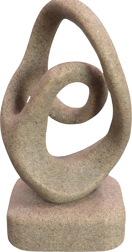 Abstract Modern Ribbon Decorative Sculpture, Knot Sculptures,Home Decor,Coffee Table Statues,Dini... | Amazon (US)