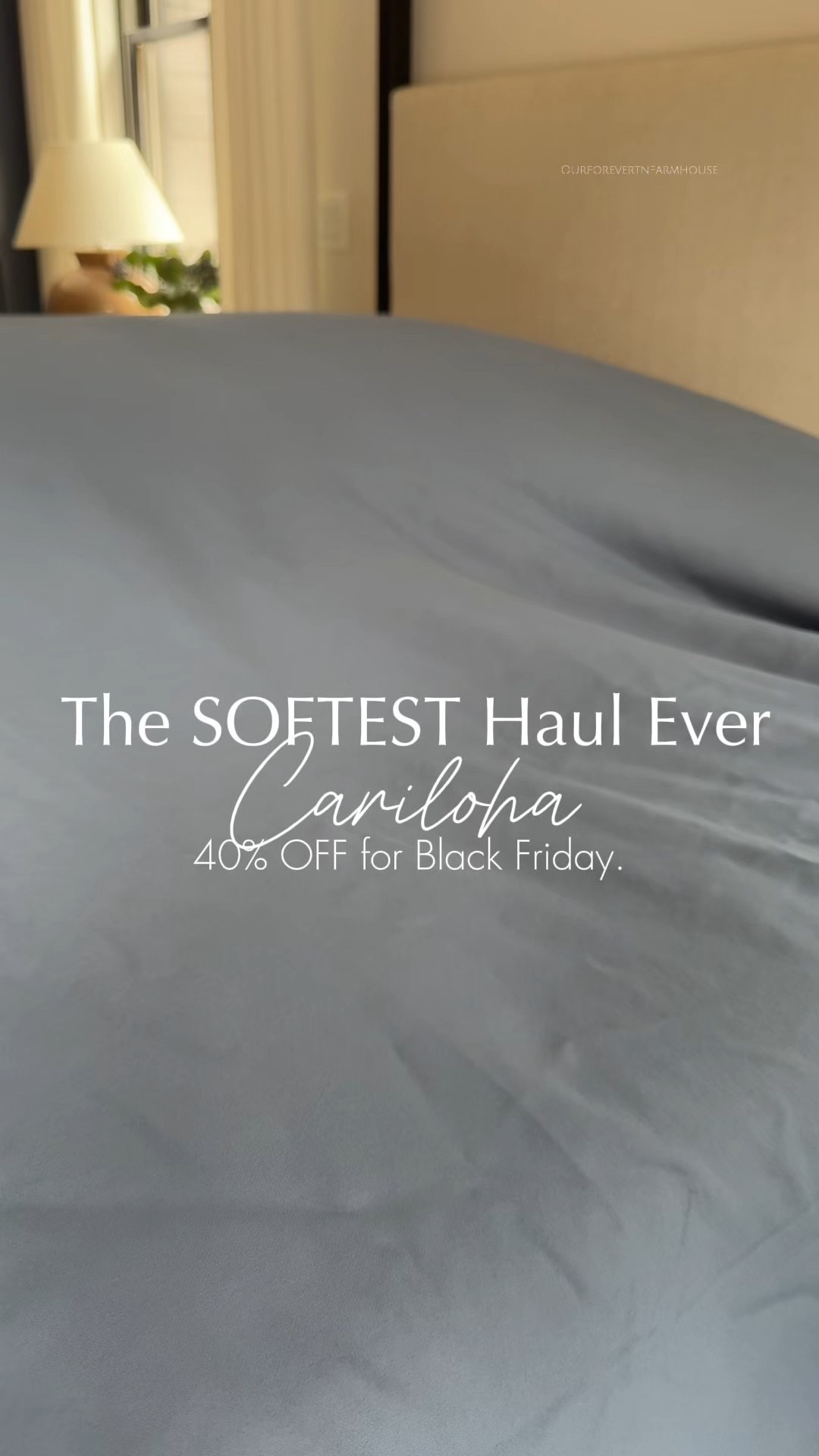 I’ve been waiting all year for this sale. 😅
I share Cariloha so many times because I truly love their products and use them every single day. The softness, breathability, and overall quality are on a different level — once you try them, you understand why I’m so obsessed.
Black Friday is honestly the perfect time to try them. Their pieces are beautifully made and feel incredibly luxurious, so catching everything at 40% OFF makes it so much easier to grab the things you’ve been curious about.
From their silky cooling sheets and cloud-soft duvet covers, to spa-like towels, dreamy robes, and the coziest pajamas — everything feels like a little daily luxury. They also make amazing, memorable gifts this time of year.

#liveCariloha #cariloha #bamboobedding #luxurybedding #softestbeddingever #bamboosheets #cozyhomevibes #blackfridaysale2025 #holidaygifts2025 #beddingobsessed #viralproducts #homefavorites

#LTKGiftGuide #LTKHoliday #LTKCyberWeek