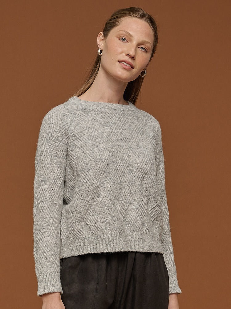 Orchard Crewneck Sweater Heather Grey | Tradlands