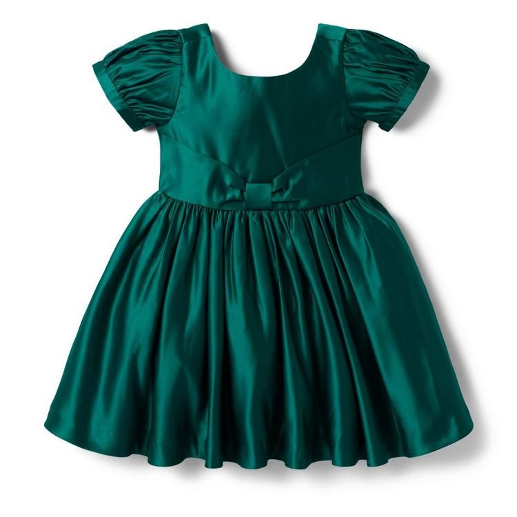 Satin Bow Dress | Janie and Jack