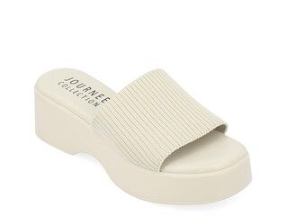 Journee Collection Emani Platform Sandal | DSW