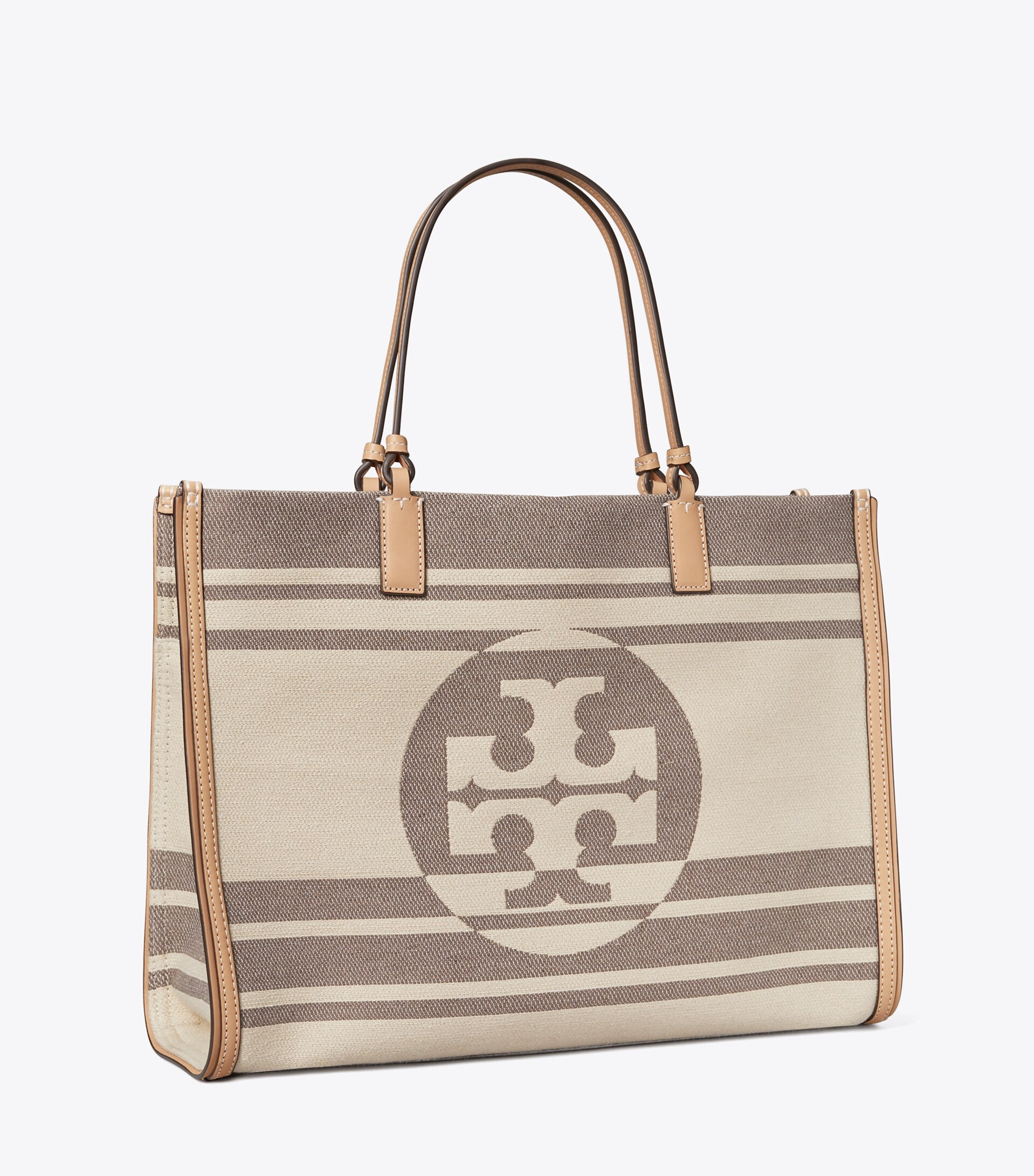 Ella Jacquard Stripe Tote Bag | Tory Burch (US)