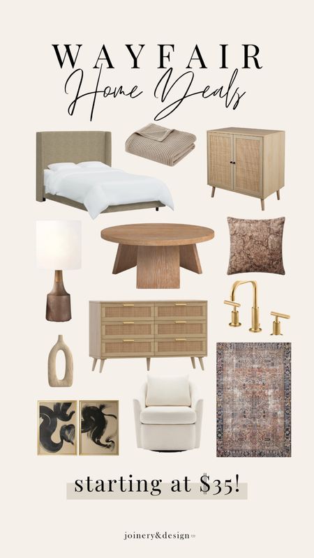 Home finds on sale now at Wayfair, including our bed (we have the ‘Zuma natural textured linen)! 

#livingroom #coffeetable #rug #cabinet #boucle #LTKMostLoved 

#LTKsalealert #LTKhome