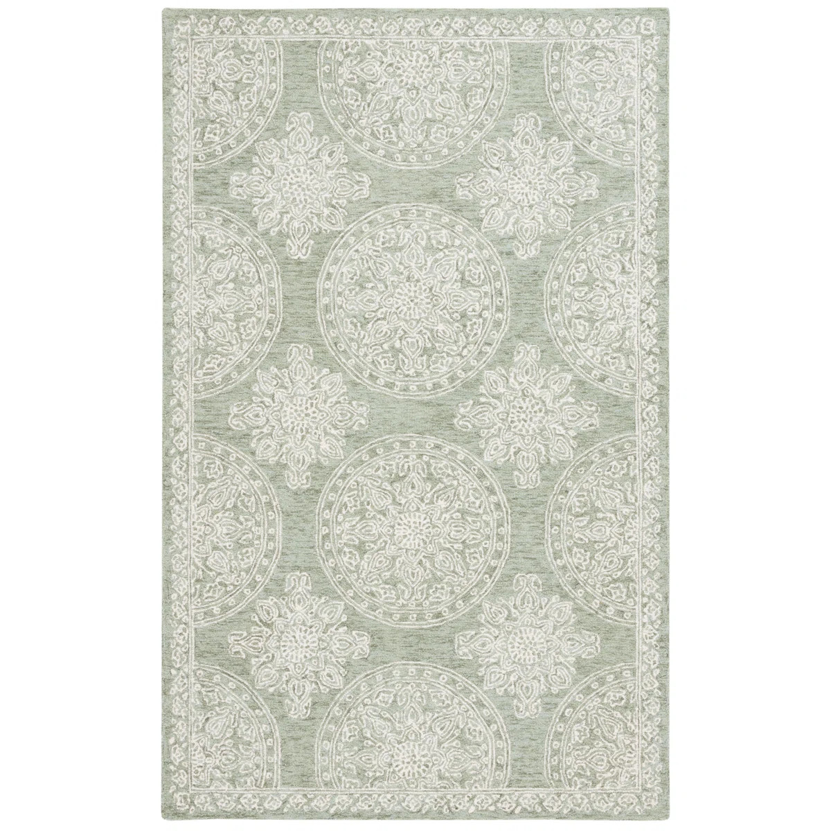 Lauren Lauren Ralph Lauren Hand Tufted Wool & Cotton Geometric Rug | Wayfair North America