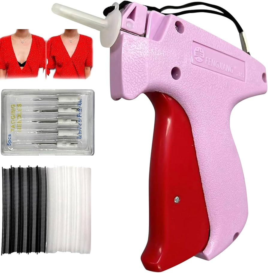 Fine Stitch Gun Stitchy Quick Clothing Fixer for Clothes,Micro Tagging Gun for Clothing with 6 Fi... | Amazon (US)