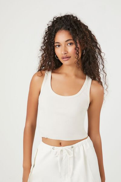Cropped Scoop Tank Top | Forever 21 (US)
