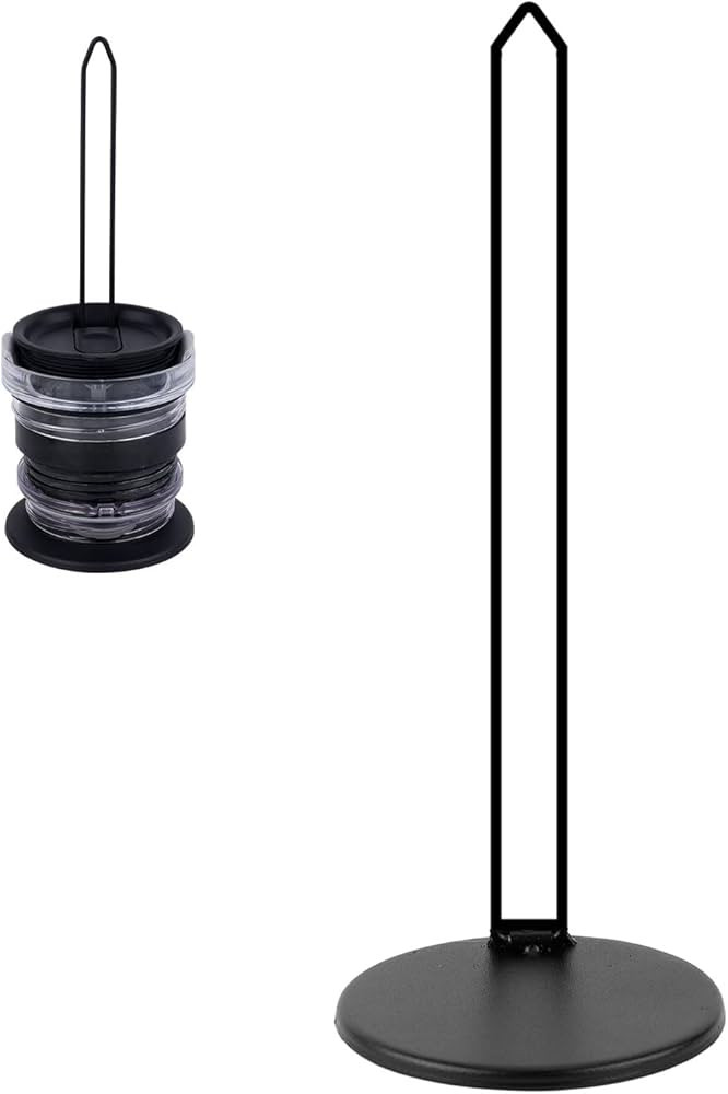 PEUTIER Tumbler Lid Organizer, Stackable Cup Lid Organizer for Stanley & YETI Water Bottle Lid Ho... | Amazon (US)