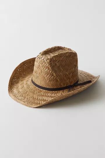 Brixton Houston Straw Cowboy Hat | Urban Outfitters (US and RoW)