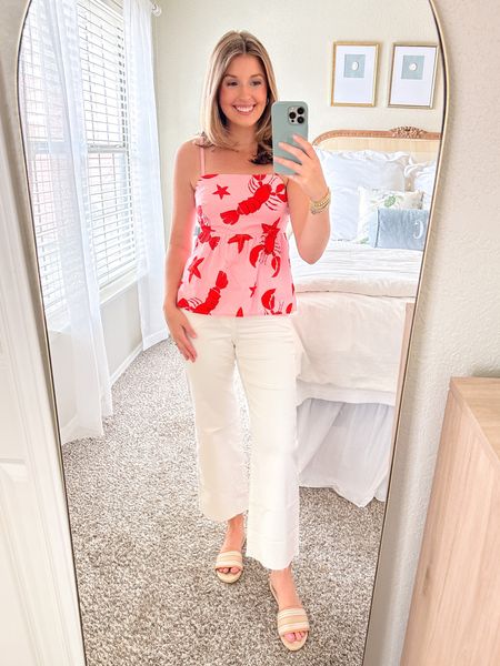 Wearing a size 0 in top and 26 in jeans!

4th of July // summer outfit // J.Crew factory // 

#LTKFind #LTKstyletip