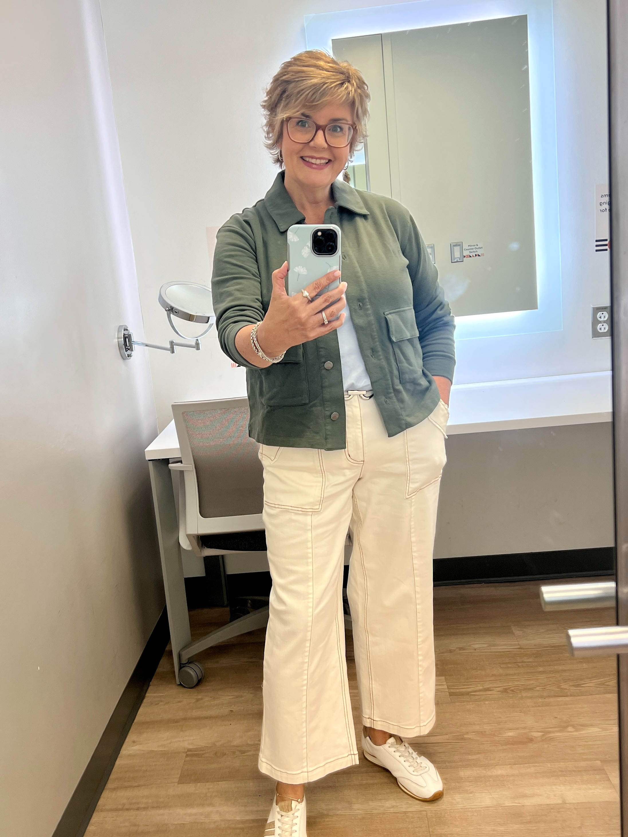 Need a great travel outfit? Or maybe just a fun new summer wardrobe boost?  I loved these pieces so much, I bought all 3 in EVERY color offered! The v neck tank top is 100% cotton (stay true to size) the utility jacket runs LARGE so definitely size down, and the updated jeans are a heavier weight, but that gives them structure so they don't feel too flowy or baggy. True to size.
 

 #LTKootd #LTKOver40 #LTKTravel