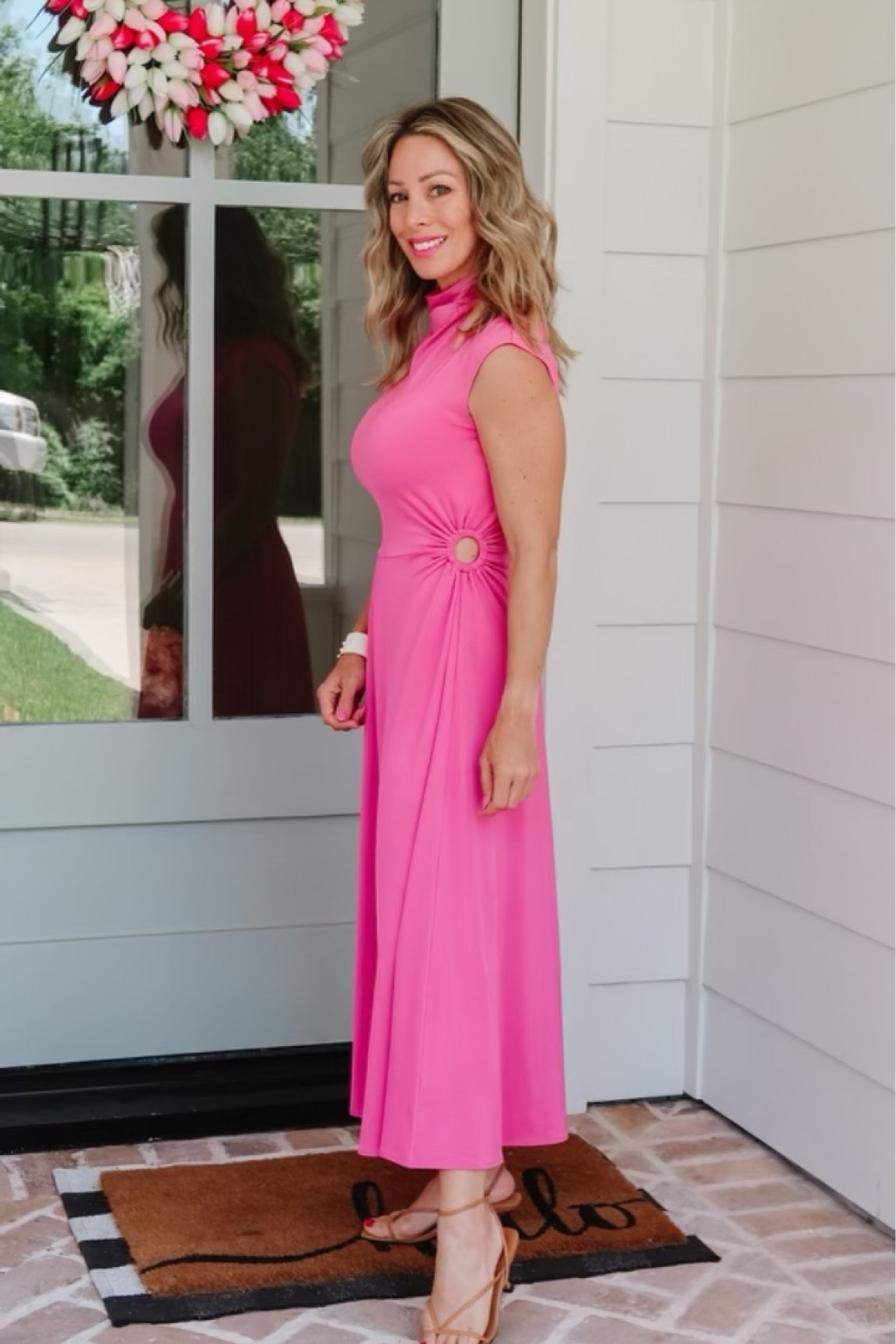 Mock Neck Dress • Heels 

Dress Fit: I'm wearing size XS

Wedding Wear, Nordstrom Fashion, Summer Dresses 

#LTKFind #LTKSeasonal #LTKwedding