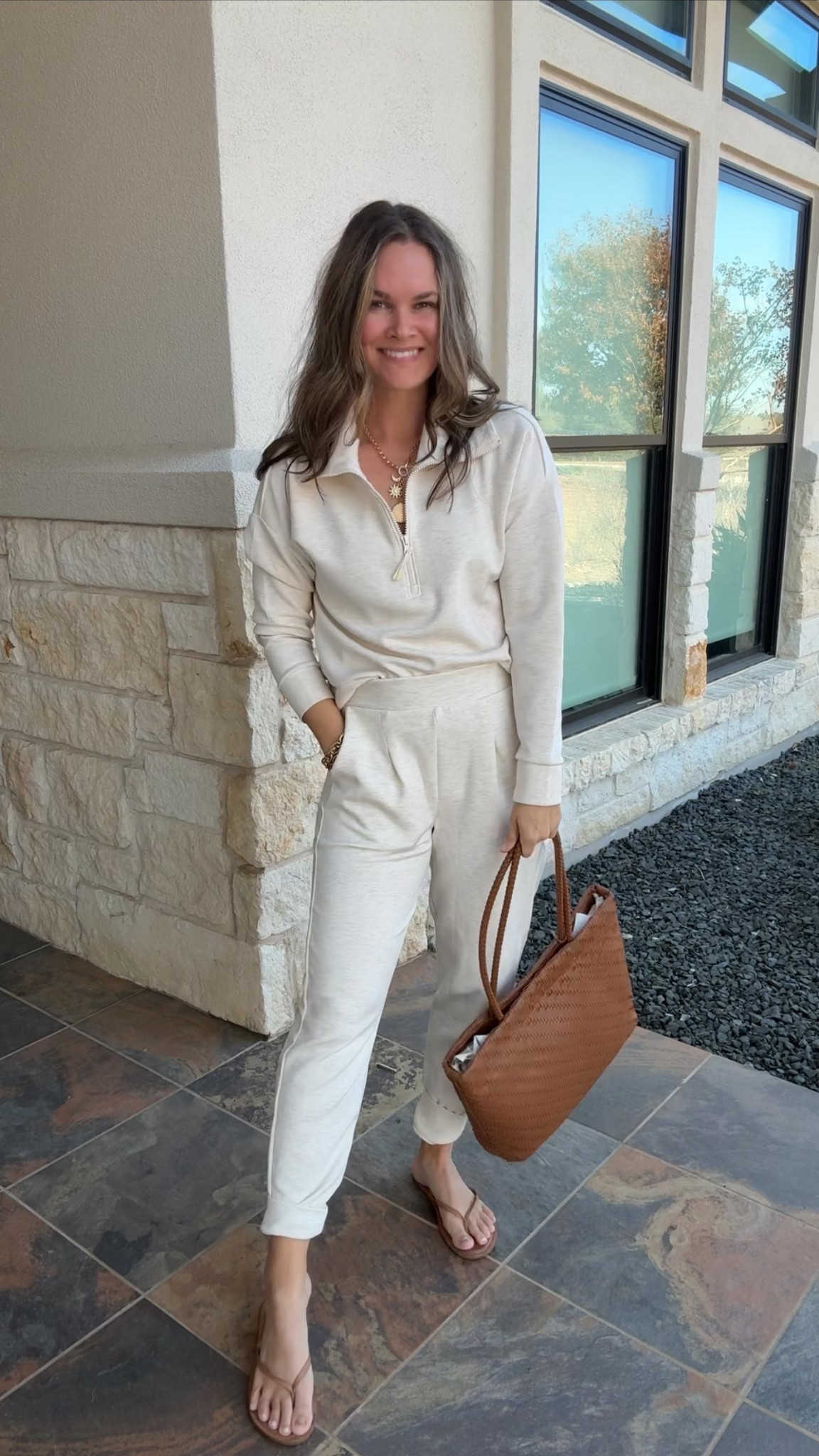 
. I found the cutest matching set at Walmart! Outfit under $40. Giving Spanx, so versatile easy to dress up or down- running errands to a summer party! Amazing quality and fit- even think you could wear the pants for work and dress
Up with a cute top  ✨ 
.
#walmart #walmartstyle #walmartfinds #matchingset #loungeset 

#LTKSaleAlert #LTKActive #LTKootd