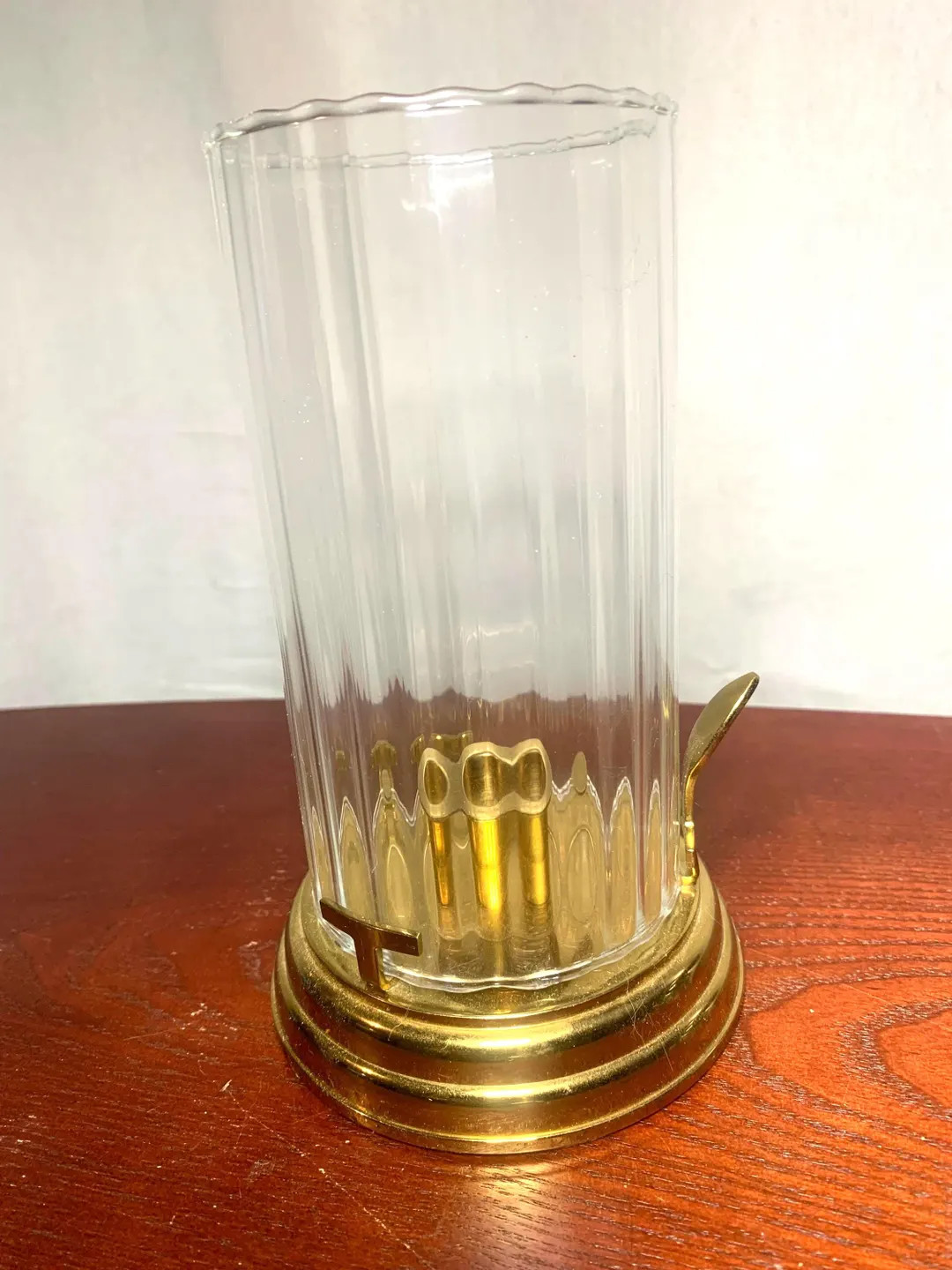 Vintage PartyLite Brass Hurricane Candle Holder | Etsy (US)