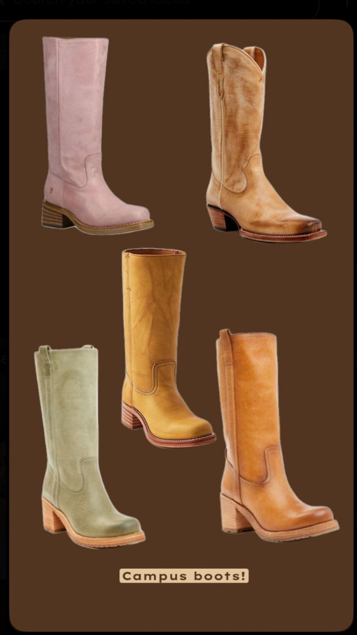 The boots every girl is wearing rn 👢✨ #fallstyle #fallboots #fryeboots #campusboots 

#LTKSeasonal