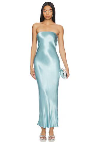 Bec + Bridge Moon Dance Strapless Dress in Sea Spray from Revolve.com | Revolve Clothing (Global)