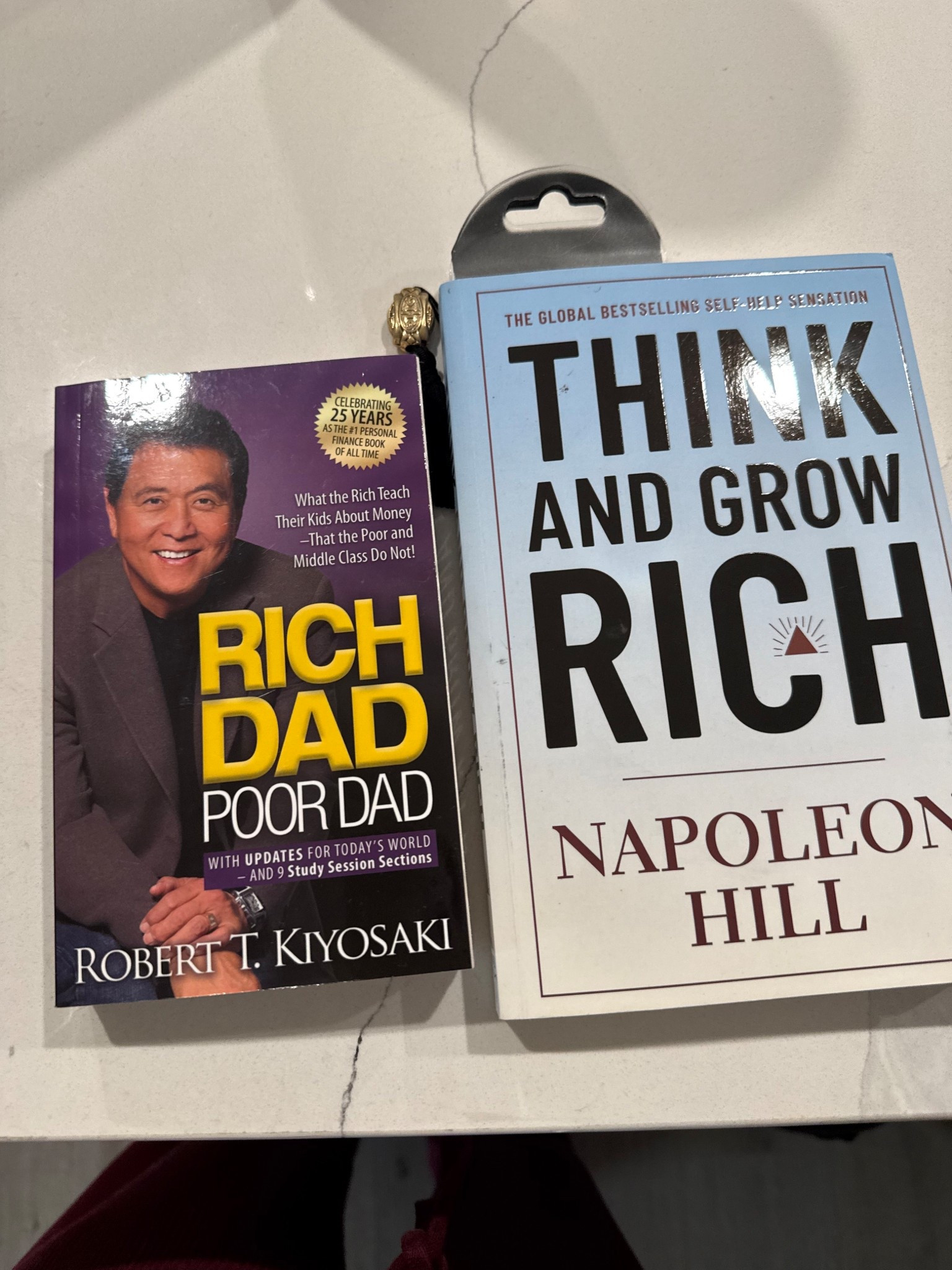 Two of the best books I have read so far. 
Think and grow rich and poor dad rich dad . 

#poordadrichdad #thinkandgrowrich #womanentreprenuer #womenover40 #becomingher

#LTKOver40 #LTKselfcare #LTKdayinmylife
