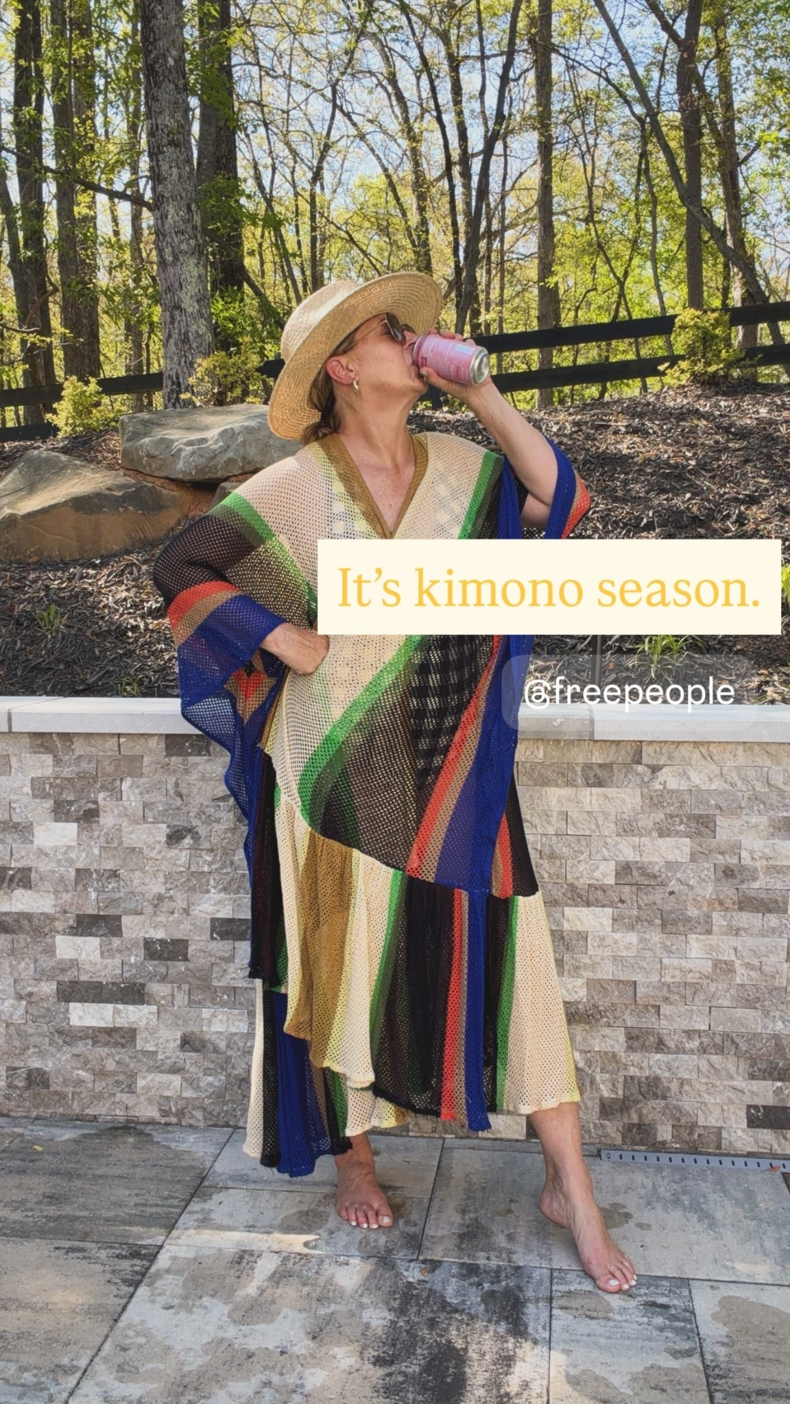 It’s kimono season.