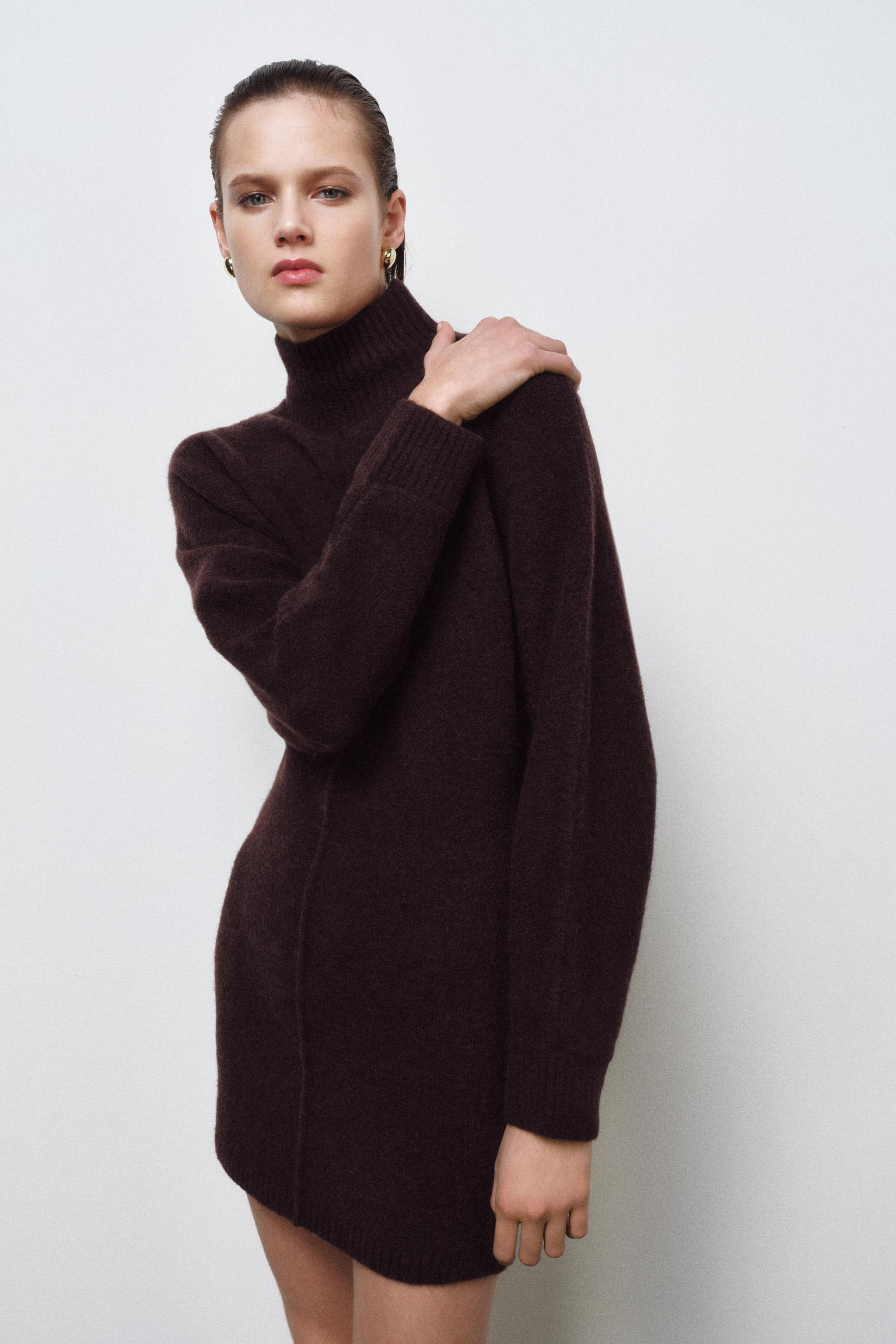 SOFT KNIT SHORT DRESS | Zara US