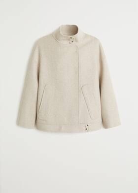 Lapels wool coat | MANGO (US)