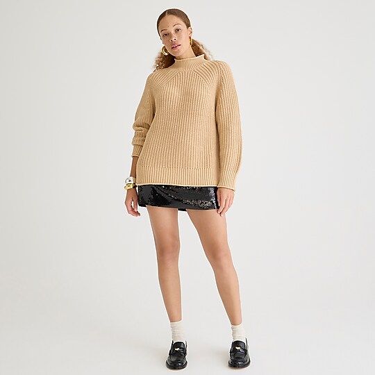 Relaxed rollneck sweater | J.Crew US