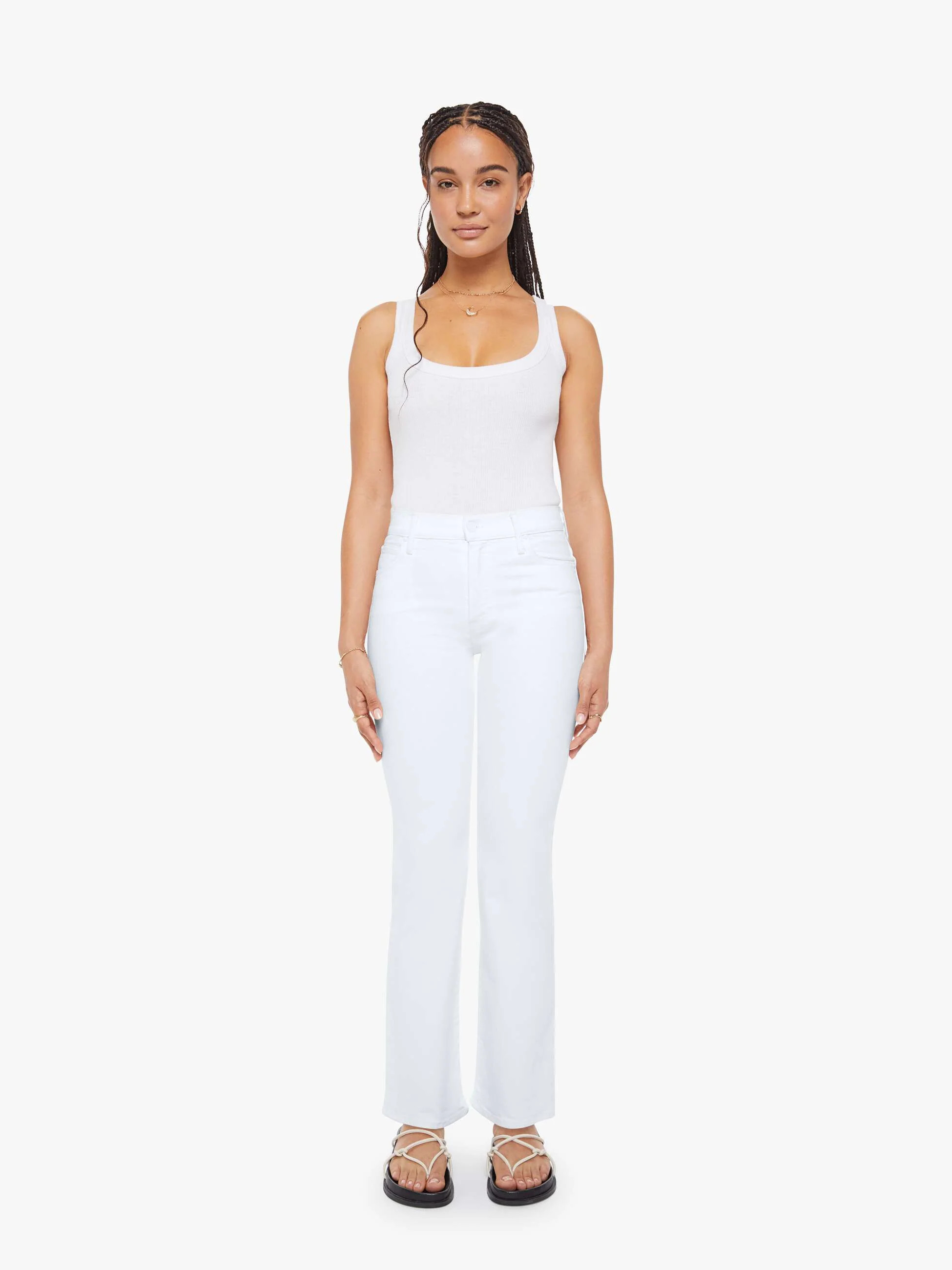 PETITES The Lil Kick It - Totally Innocent | Mother Denim