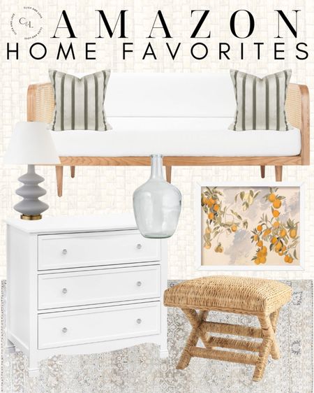 Amazon home favorites! Bright and airy finds for a Summer refresh 👏🏼

Mid century furniture, dresser, bedroom furniture, indoor rug, area rug, neutral rug, light and airy interior, fruit art, art, wall art, wall decor, lamp, table lamp, hyacinth ottoman, accent pillow, floral vase, Living room, bedroom, guest room, dining room, entryway, seating area, family room, Modern home decor, traditional home decor, budget friendly home decor, Interior design, shoppable inspiration, curated styling, beautiful spaces, classic home decor, bedroom styling, living room styling, style tip,  dining room styling, look for less, designer inspired, Amazon, Amazon home, Amazon must haves, Amazon finds, amazon favorites, Amazon home decor #amazon #amazonhome

#LTKStyleTip #LTKFindsUnder100 #LTKHome