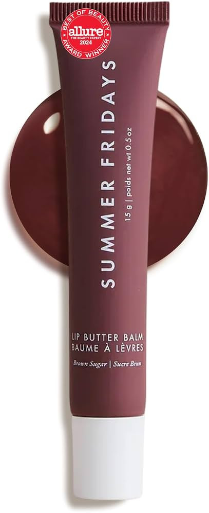 Summer Fridays Lip Butter Balm - Moisturizing Lip Gloss for Instant Shine + Sheer Color - With No... | Amazon (US)